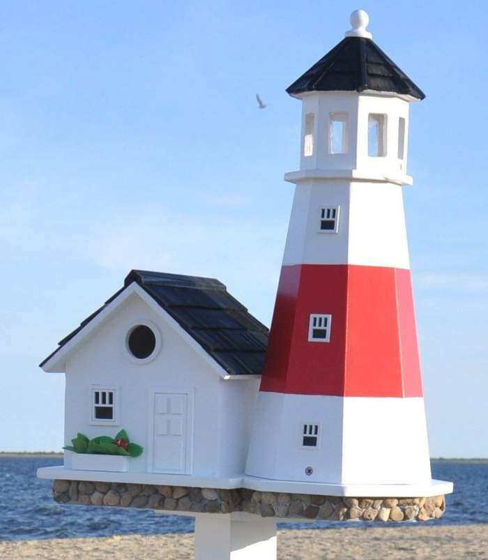Signature Montauk Point Lighthouse Birdhouse
